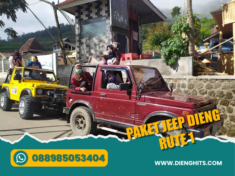 Paket Jeep Dieng Rute 1