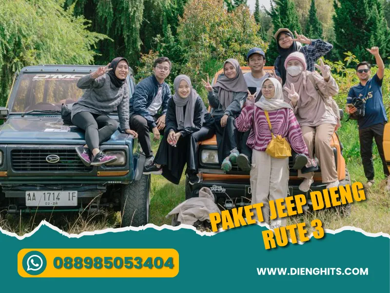Paket Jeep Dieng Rute 3