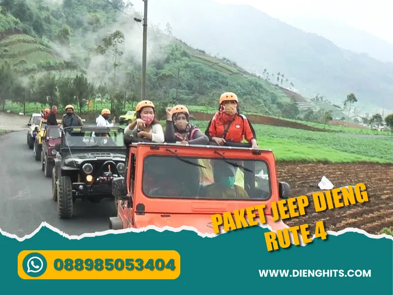 Paket Jeep Dieng Rute 4